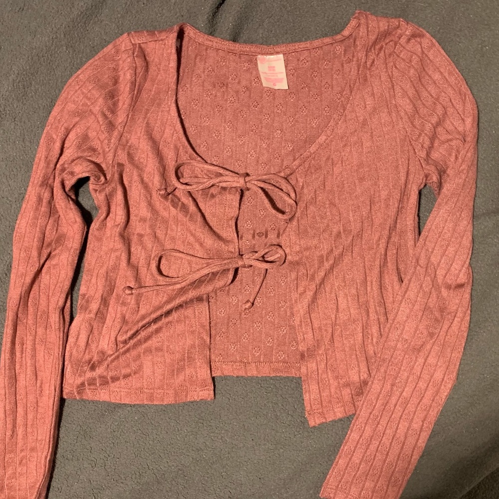 Tie-Front Crop Top